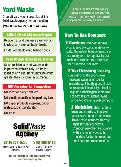 Graphic for compost instructions
