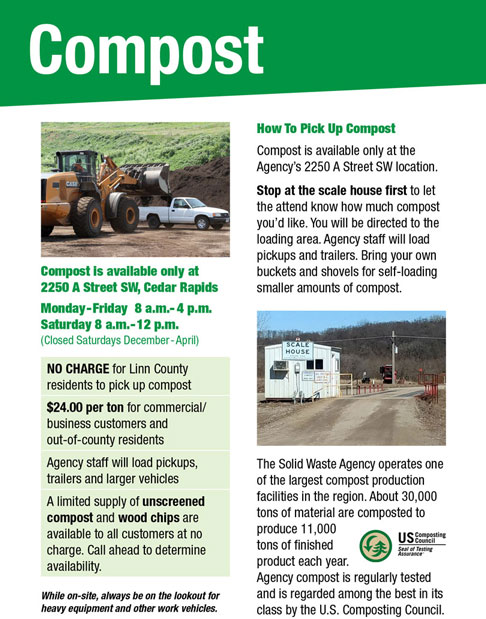 Graphic for compost instructions